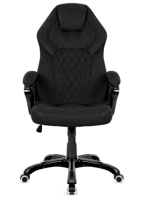 Fotel obrotowy do biurka SPIDER BLACK ALCANTARA