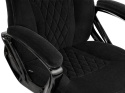 Fotel obrotowy do biurka SPIDER BLACK ALCANTARA