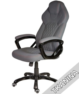 Fotel obrotowy do biurka SPIDER GREY FABRIC SPC