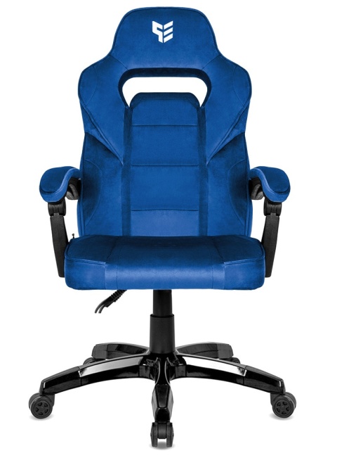 Fotel obrotowy do biurka TITAN BLUE ALCANTARA BASIC