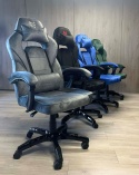 Fotel obrotowy do biurka TITAN GREEN ALCANTARA BASIC