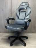 Fotel obrotowy do biurka TITAN GREY ALCANTARA BASIC