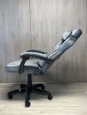 Fotel obrotowy do biurka TITAN GREY ALCANTARA BASIC