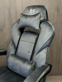 Fotel obrotowy do biurka TITAN GREY ALCANTARA BASIC