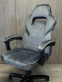Fotel obrotowy do biurka TITAN GREY ALCANTARA BASIC