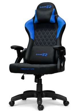 Fotel obrotowy gamingowy DESMO XL BLUE FABRIC