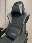 Fotel obrotowy gamingowy DESMO XL GREY FABRIC