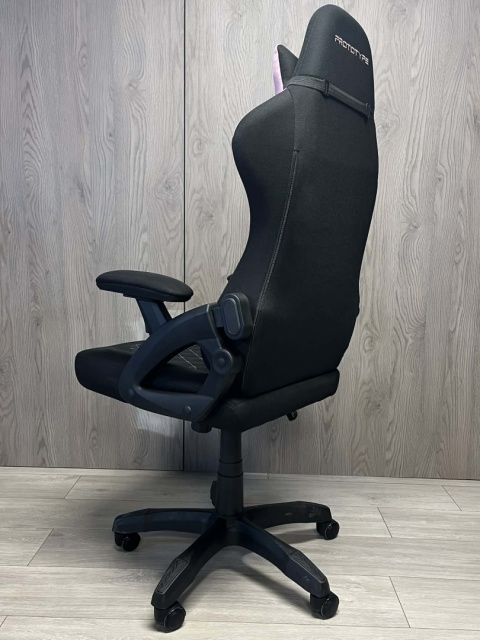 Fotel obrotowy gamingowy DESMO XL PINK FABRIC