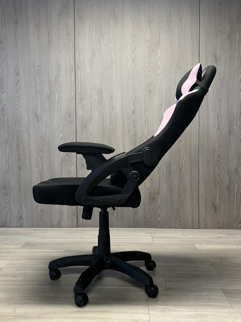 Fotel obrotowy gamingowy DESMO XL PINK FABRIC