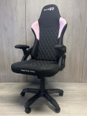 Fotel obrotowy gamingowy DESMO XL PINK FABRIC