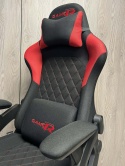 Fotel obrotowy gamingowy DESMO XL RED FABRIC
