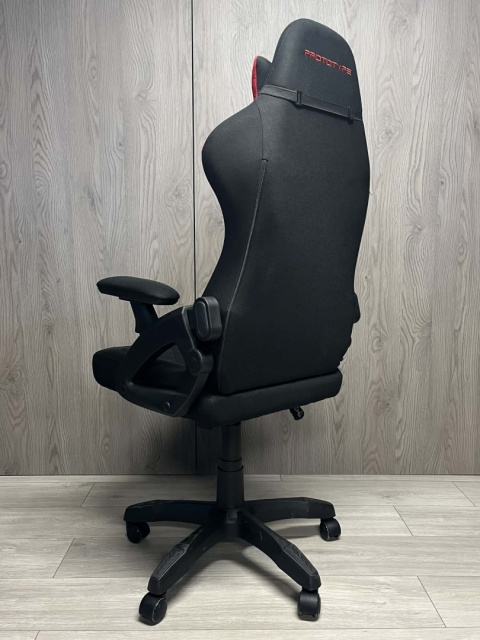 Fotel obrotowy gamingowy DESMO XL RED FABRIC