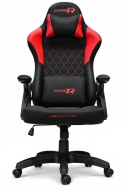 Fotel obrotowy gamingowy DESMO XL RED FABRIC