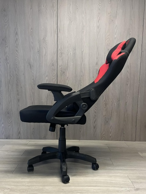 Fotel obrotowy gamingowy DESMO XL RED FABRIC