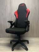 Fotel obrotowy gamingowy DESMO XL RED FABRIC