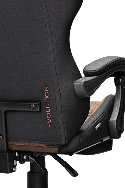 Fotel obrotowy gamingowy DIAVEL PRO FABRIC BROWN XL