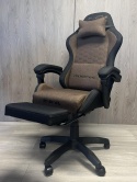Fotel obrotowy gamingowy DIAVEL PRO FABRIC BROWN XL
