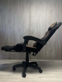 Fotel obrotowy gamingowy DIAVEL PRO FABRIC BROWN XL