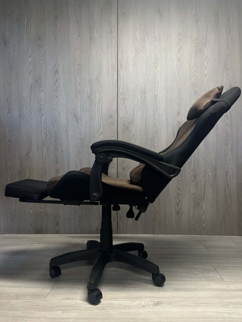 Fotel obrotowy gamingowy DIAVEL PRO FABRIC BROWN XL