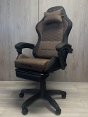 Fotel obrotowy gamingowy DIAVEL PRO FABRIC BROWN XL