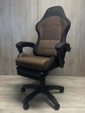 Fotel obrotowy gamingowy DIAVEL PRO FABRIC BROWN XL