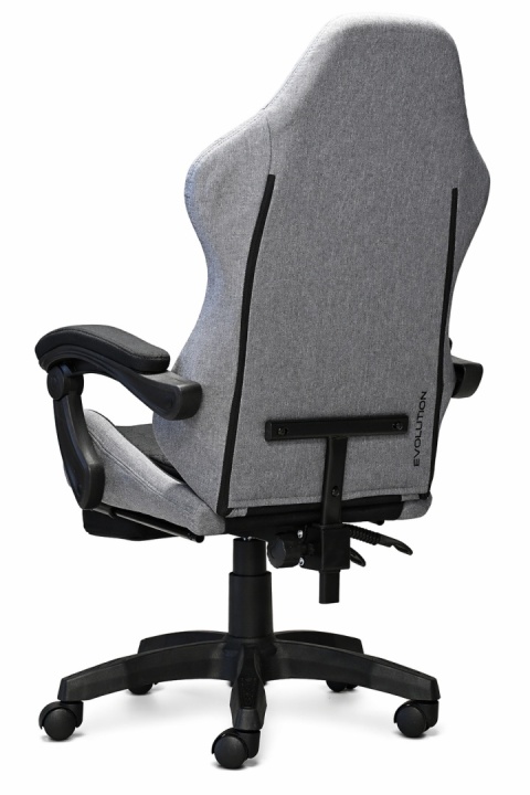 Fotel obrotowy gamingowy DIAVEL PRO FABRIC FULL GREY XL