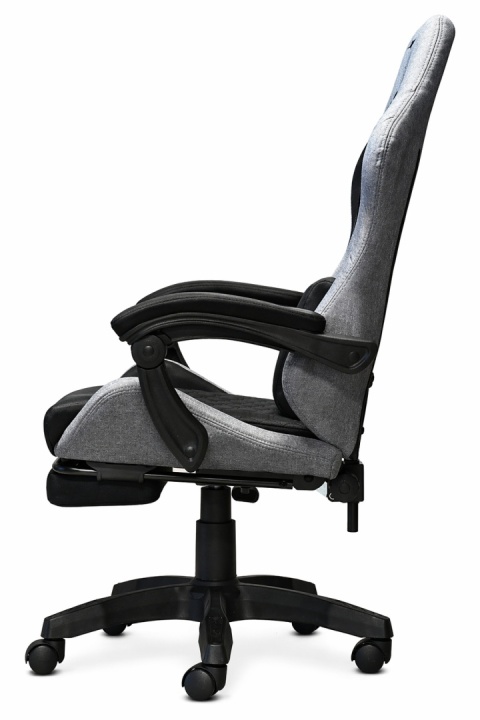 Fotel obrotowy gamingowy DIAVEL PRO FABRIC FULL GREY XL