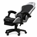 Fotel obrotowy gamingowy DIAVEL PRO FABRIC FULL GREY XL