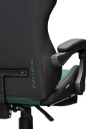 Fotel obrotowy gamingowy DIAVEL PRO FABRIC GREEN XL