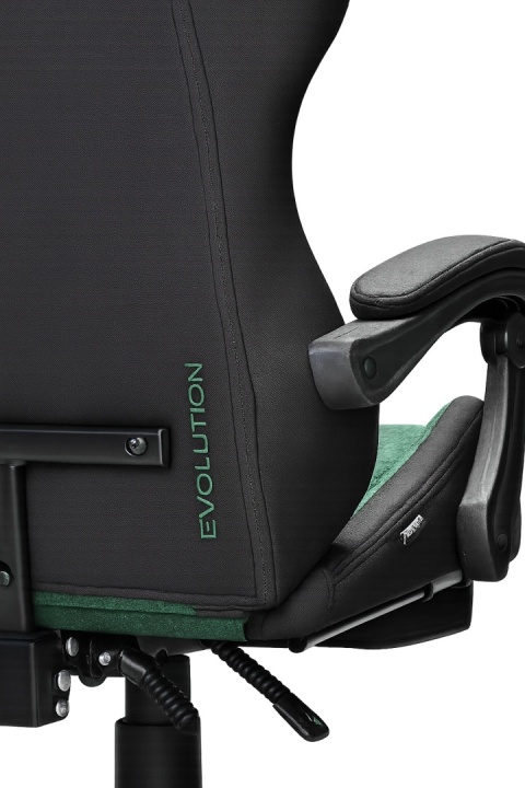Fotel obrotowy gamingowy DIAVEL PRO FABRIC GREEN XL