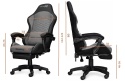 Fotel obrotowy gamingowy DIAVEL PRO FABRIC GREEN XL