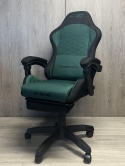 Fotel obrotowy gamingowy DIAVEL PRO FABRIC GREEN XL