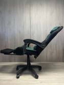 Fotel obrotowy gamingowy DIAVEL PRO FABRIC GREEN XL