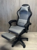Fotel obrotowy gamingowy DIAVEL PRO FABRIC GREY XL
