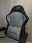 Fotel obrotowy gamingowy DIAVEL PRO FABRIC GREY XL