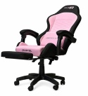 Fotel obrotowy gamingowy DIAVEL PRO FABRIC PINK XL