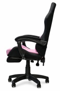 Fotel obrotowy gamingowy DIAVEL PRO FABRIC PINK XL