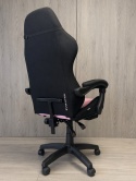 Fotel obrotowy gamingowy DIAVEL PRO FABRIC PINK XL