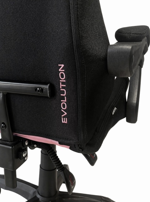 Fotel obrotowy gamingowy DIAVEL PRO FABRIC PINK XL