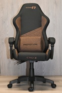 Fotel obrotowy gamingowy EVO FABRIC BROWN XL