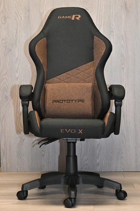 Fotel obrotowy gamingowy EVO FABRIC BROWN XL