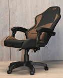 Fotel obrotowy gamingowy EVO FABRIC BROWN XL