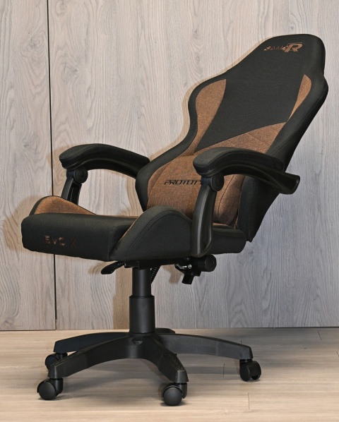 Fotel obrotowy gamingowy EVO FABRIC BROWN XL