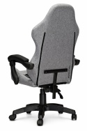 Fotel obrotowy gamingowy EVO FABRIC FULL GREY BLACK XL