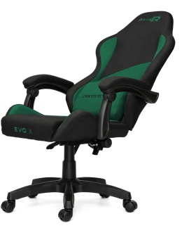 Fotel obrotowy gamingowy EVO FABRIC GREEN XL