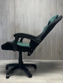 Fotel obrotowy gamingowy EVO FABRIC GREEN XL