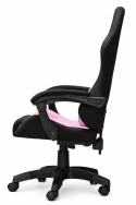 Fotel obrotowy gamingowy EVO FABRIC PINK XL