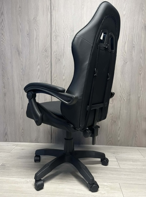 Fotel obrotowy gamingowy EVO PU BLACK XL