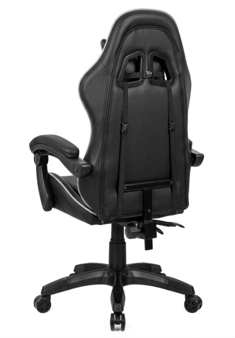 Fotel obrotowy gamingowy EVO PU GREY XL