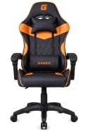 Fotel obrotowy gamingowy EVO PU ORANGE XL